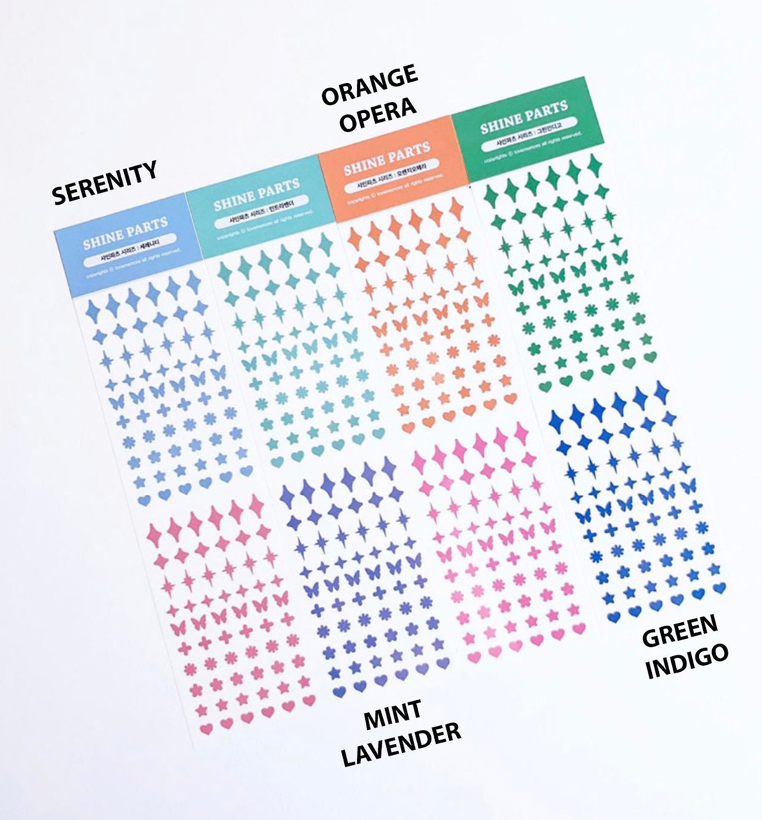 Shine Deco Seal Sticker