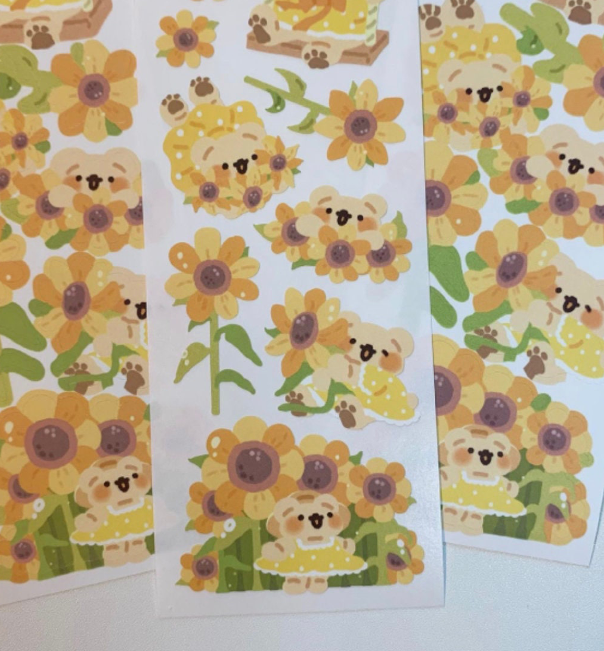 Sunflower Seal Sticker