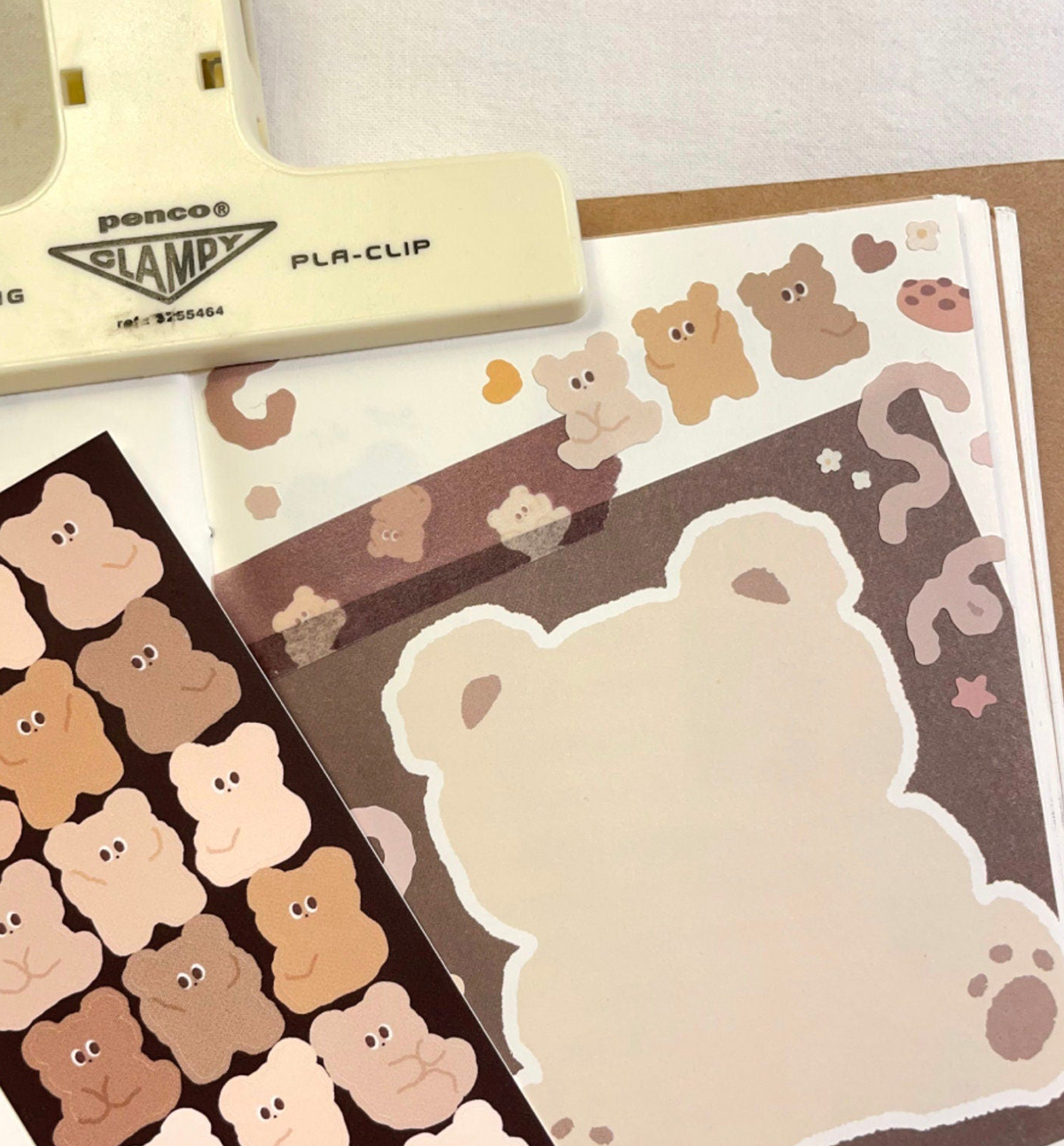 Cookie Bear Seal Sticker