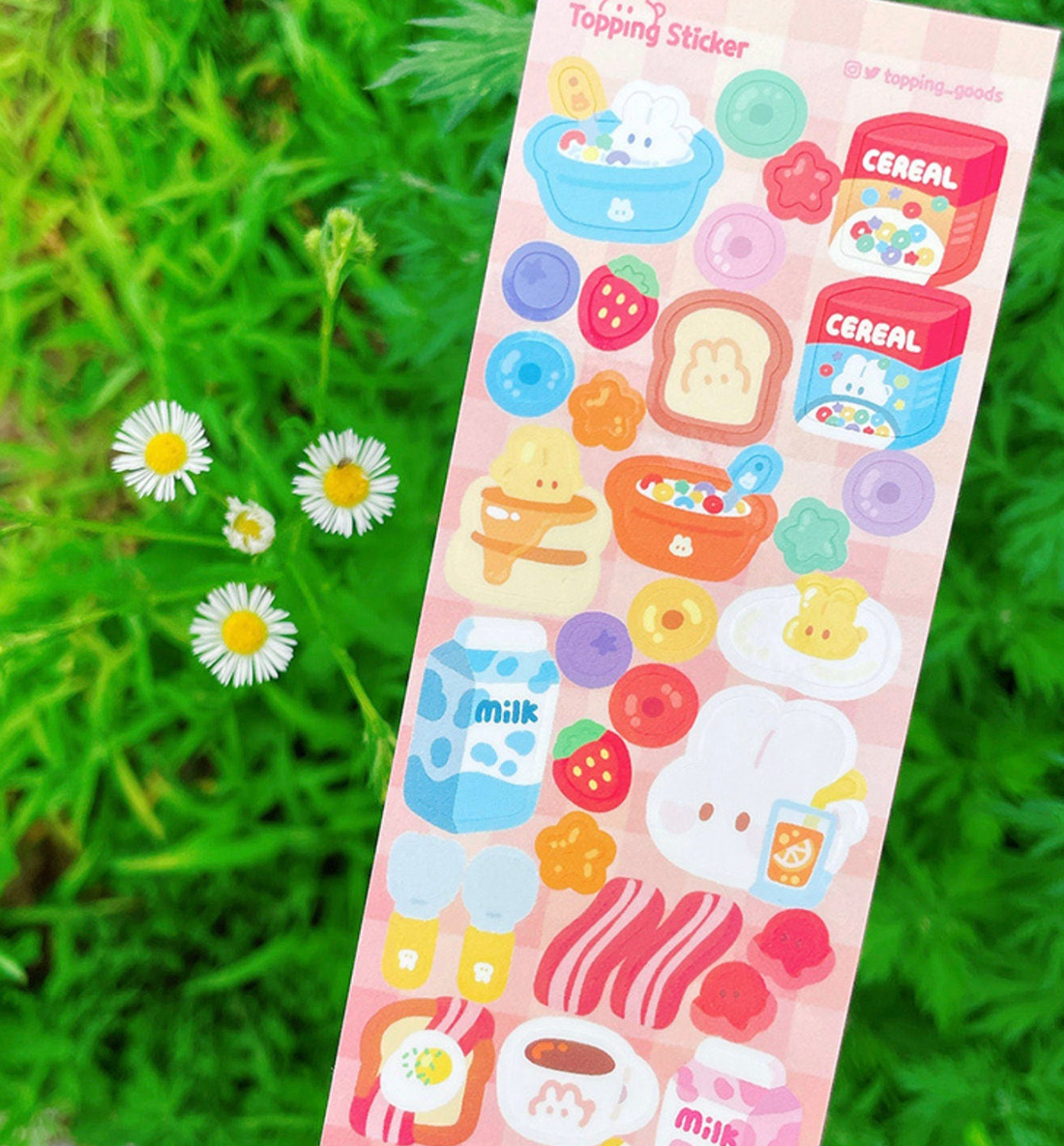 Morning Topping Seal Sticker