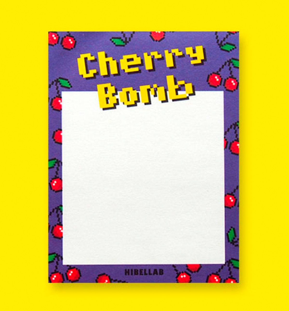 Cherry Bomb Memopad [Purple]
