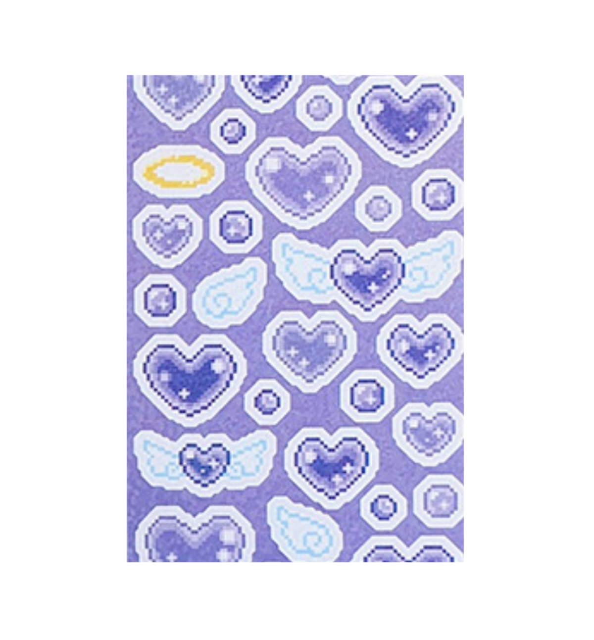 Pixel Heart Series Seal Sticker