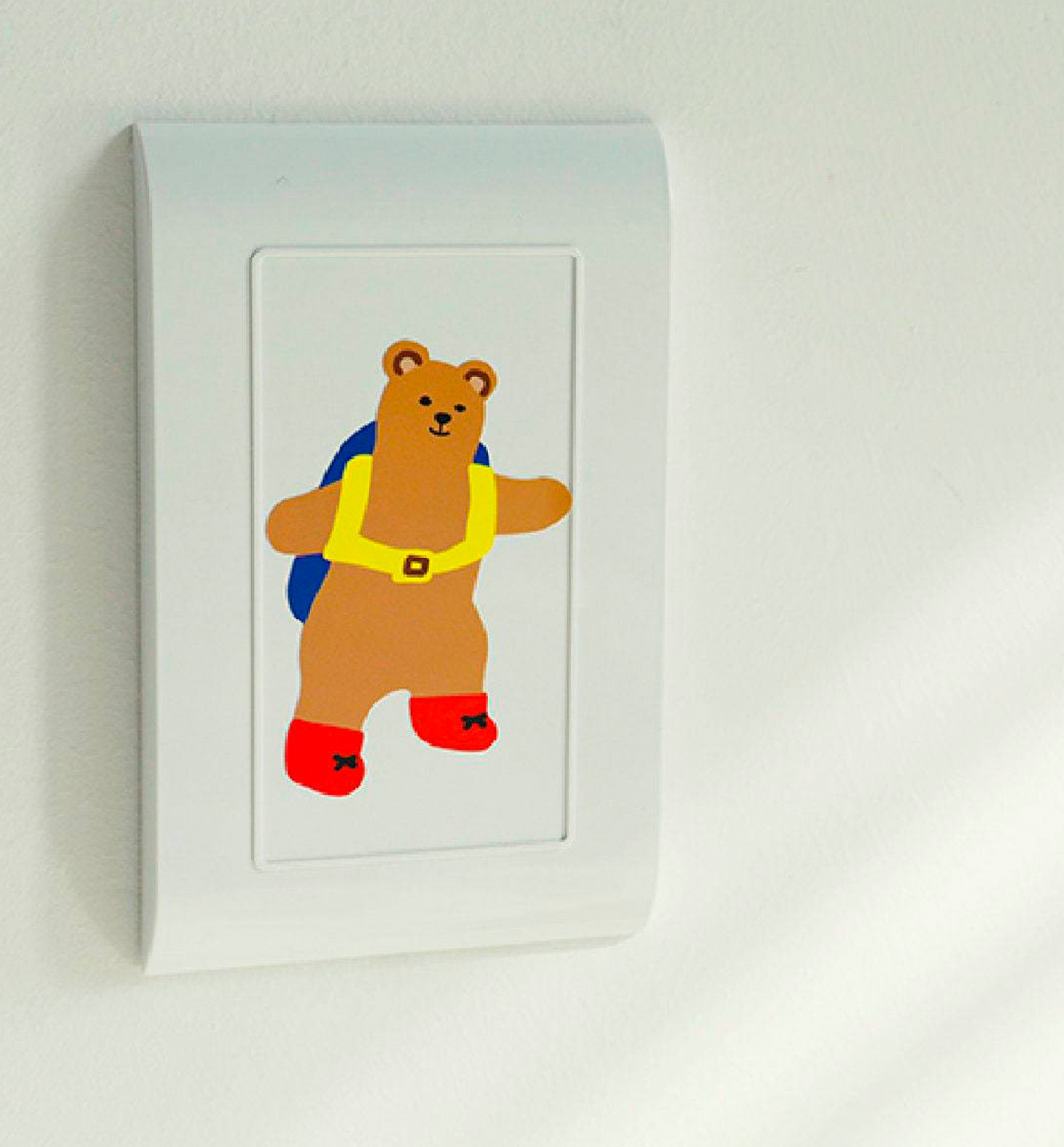 Bear's Journey Removal Sticker