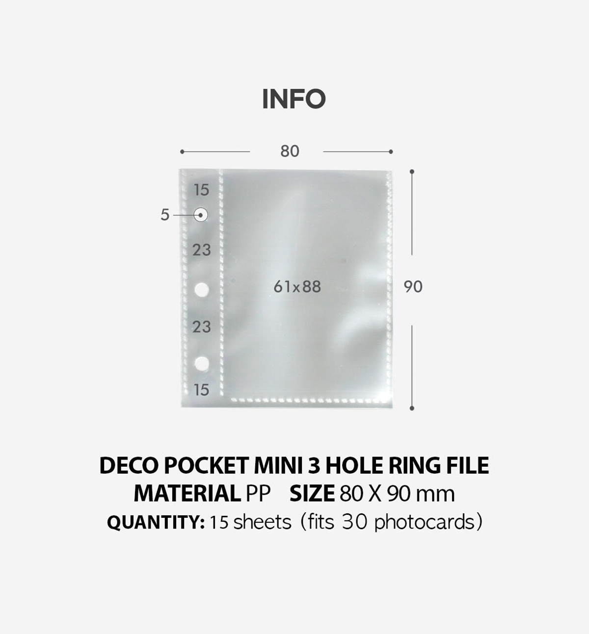 Deco Pocket Mini Refill File