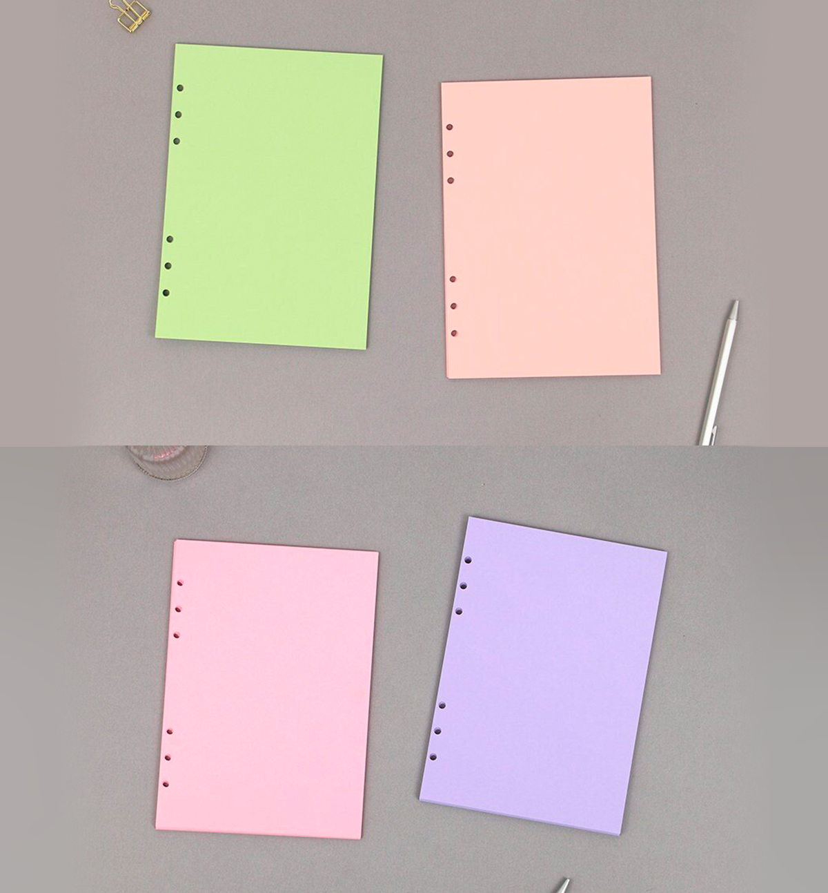 A5 Color Board Planner Refill