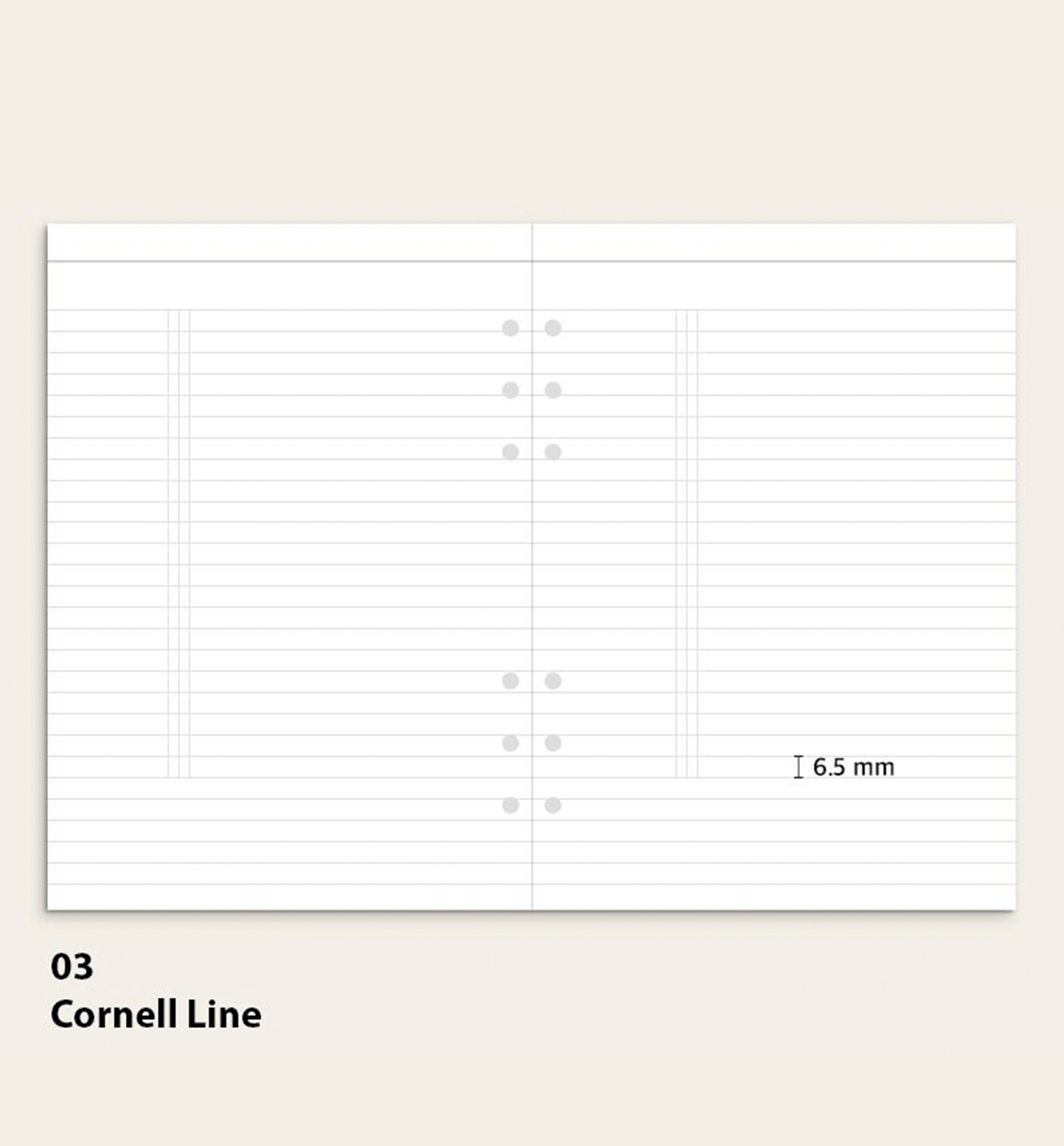 A5 Cornell Planner Refill
