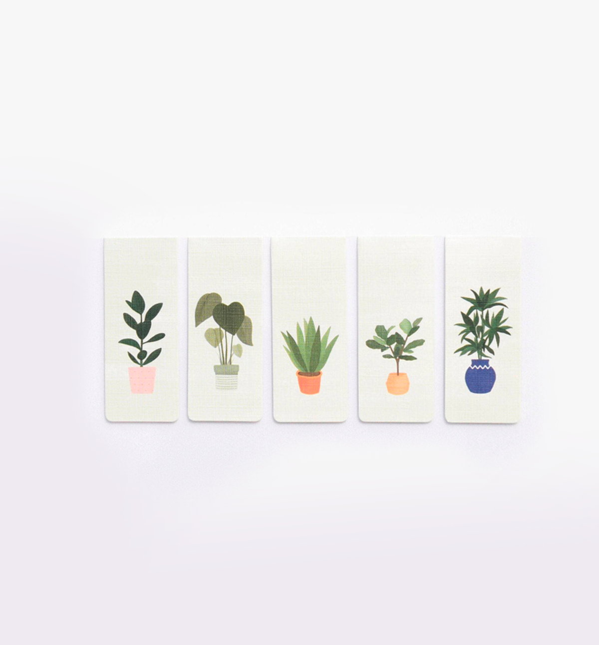 5 Garden Plant Magnetic Bookmark