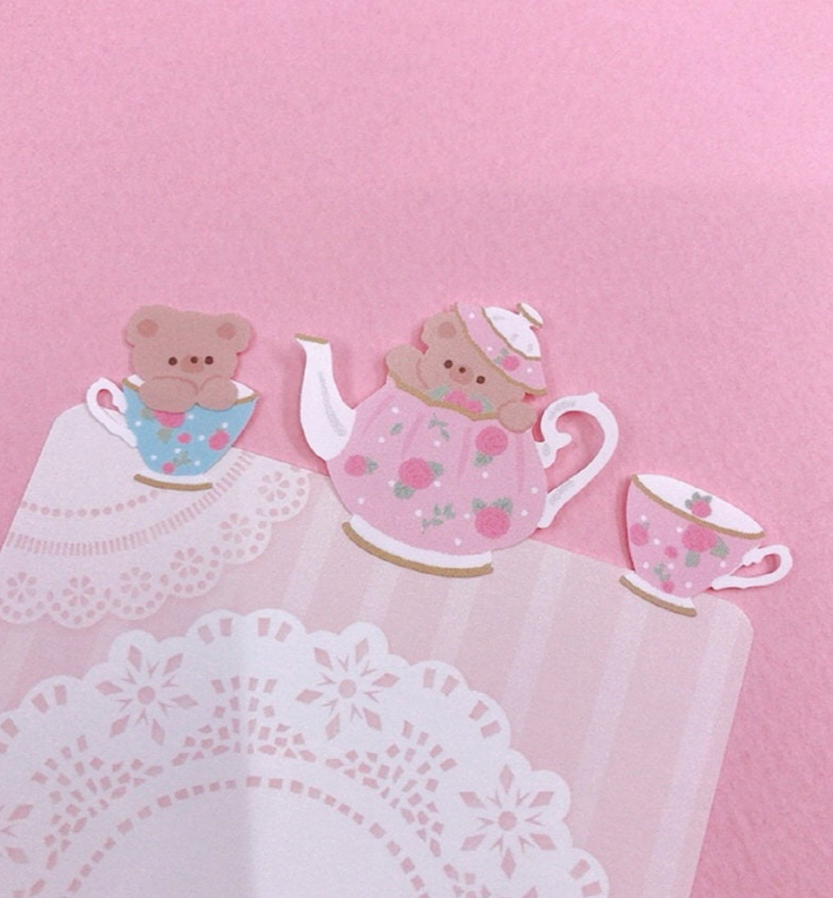 Tea Fairy Seal Sticker