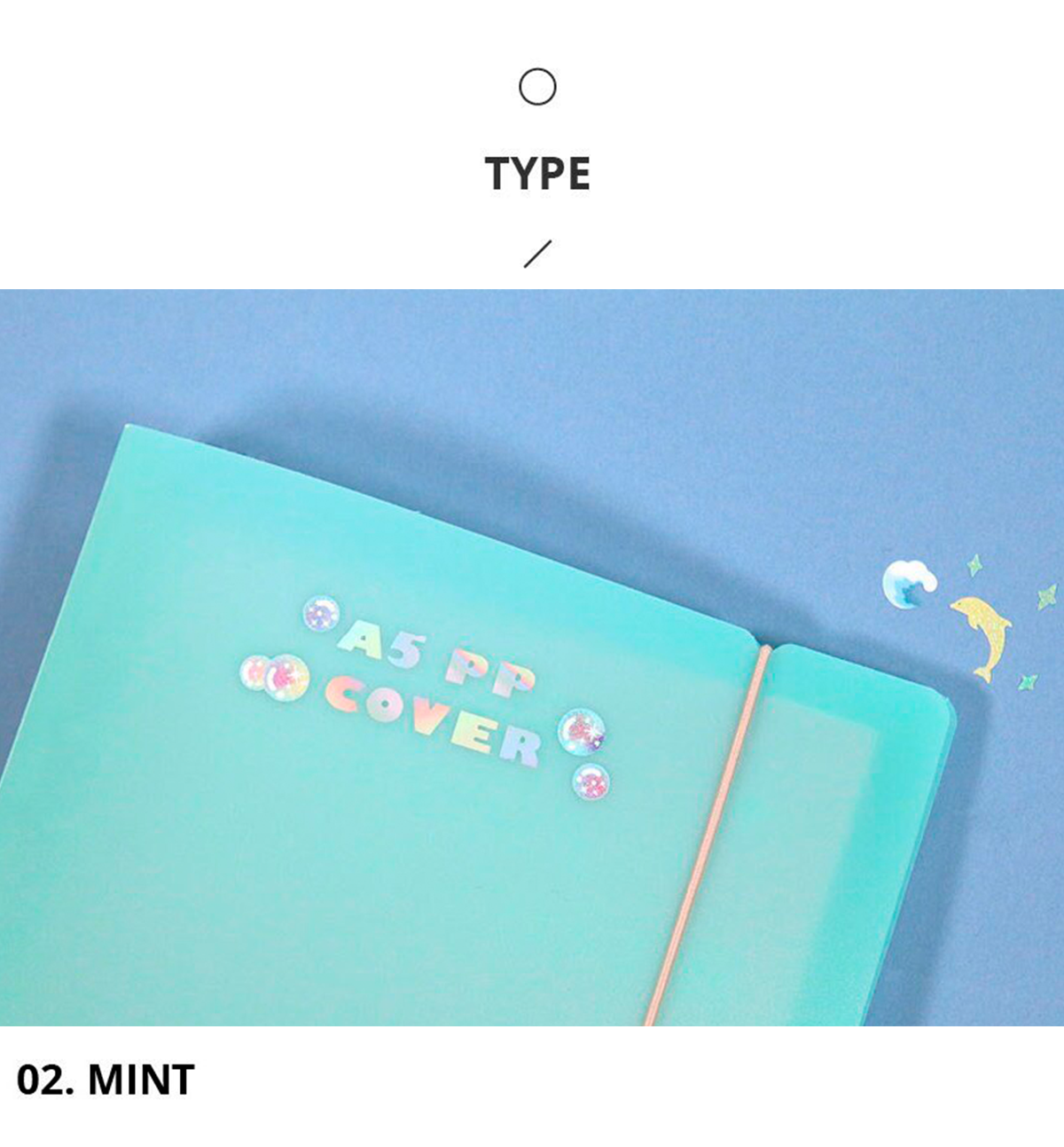 A5 Pastel Ring Cover Binder