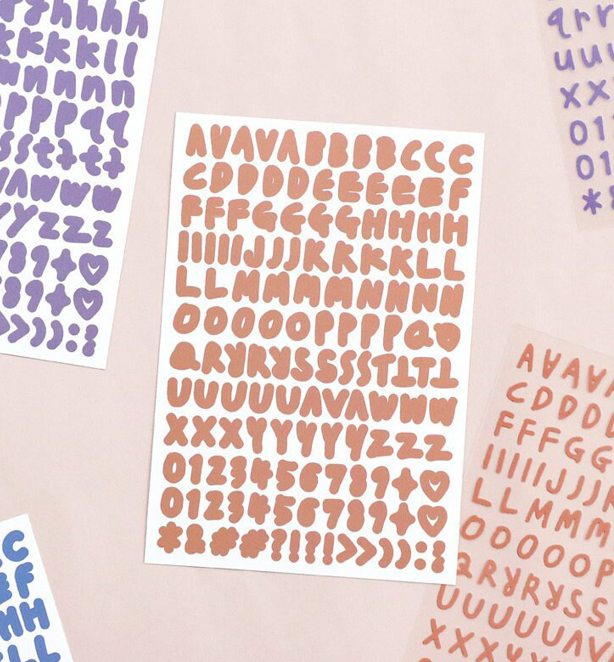 Calli Alphabet Number [10 Sticker Pack]
