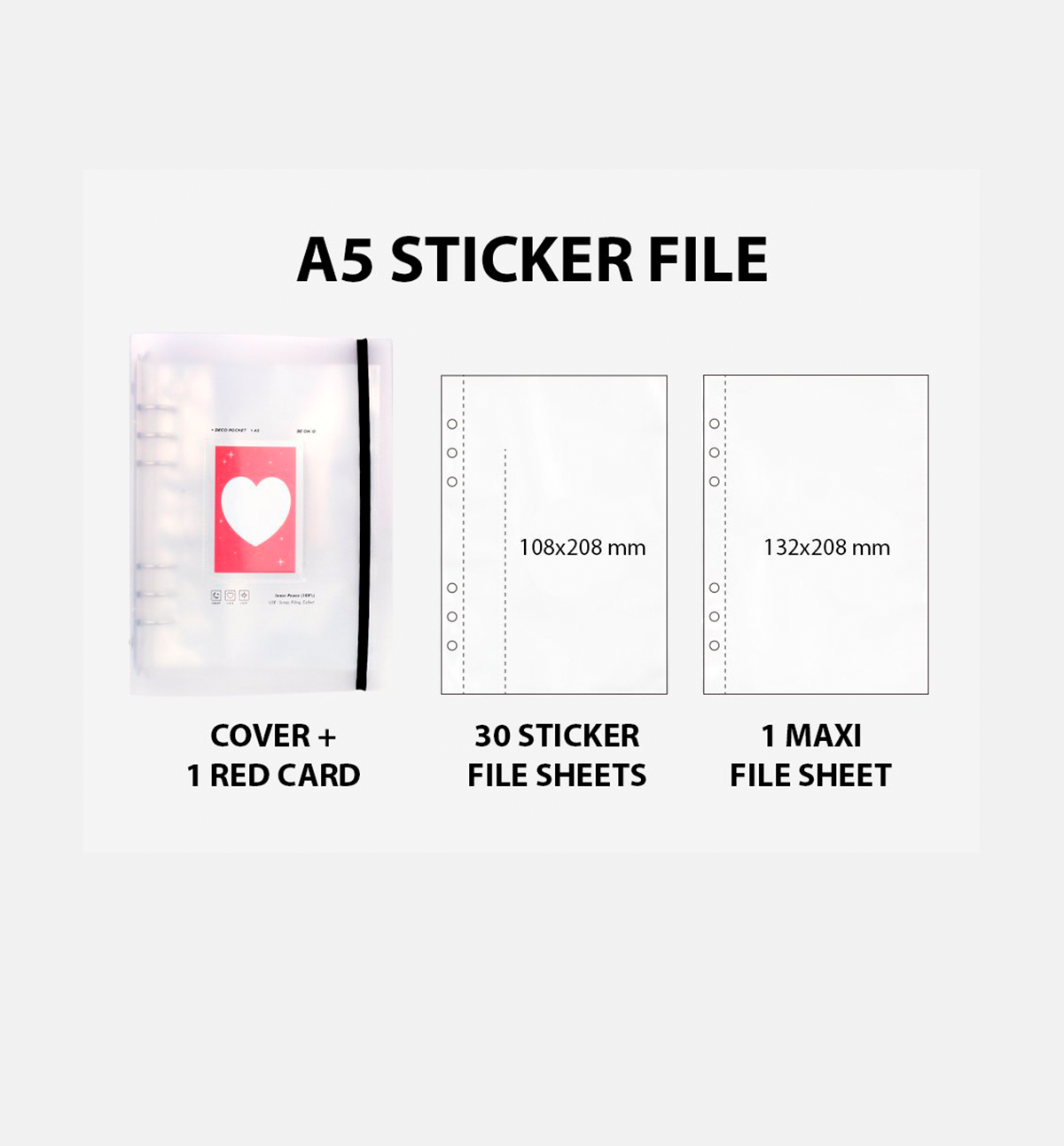 A5 Binder Cover + Refills