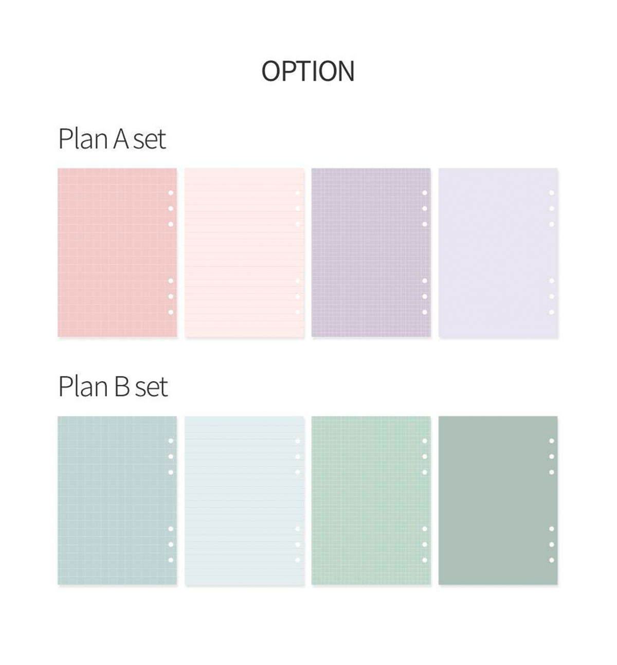 A5 Planner Refill - 100 Sheets [Plan Ver.2]