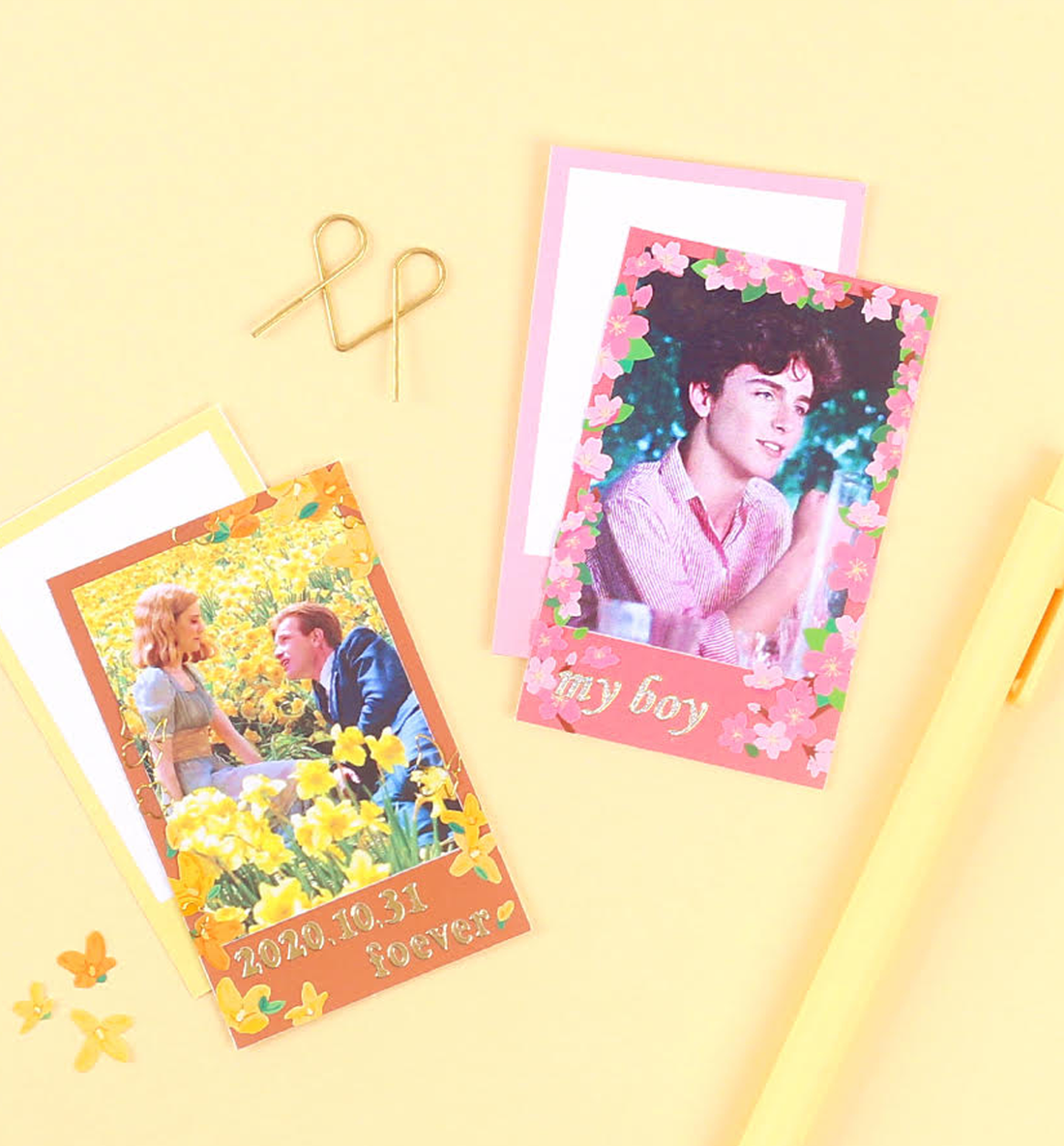 Spring Flower Seal Sticker