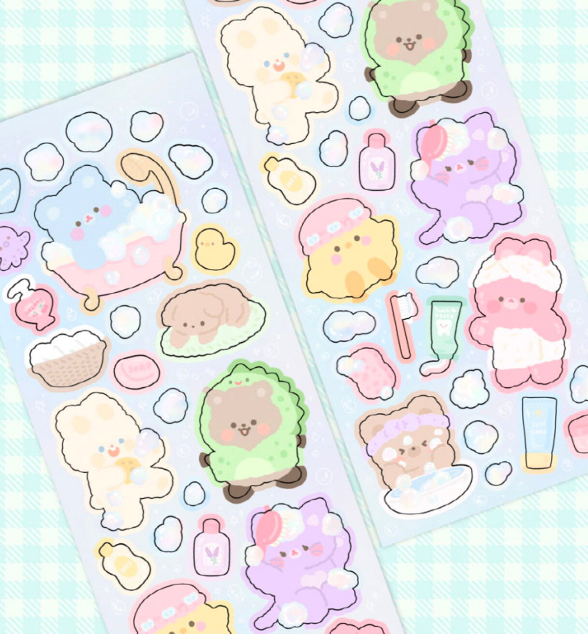 Happy Bath Seal Sticker