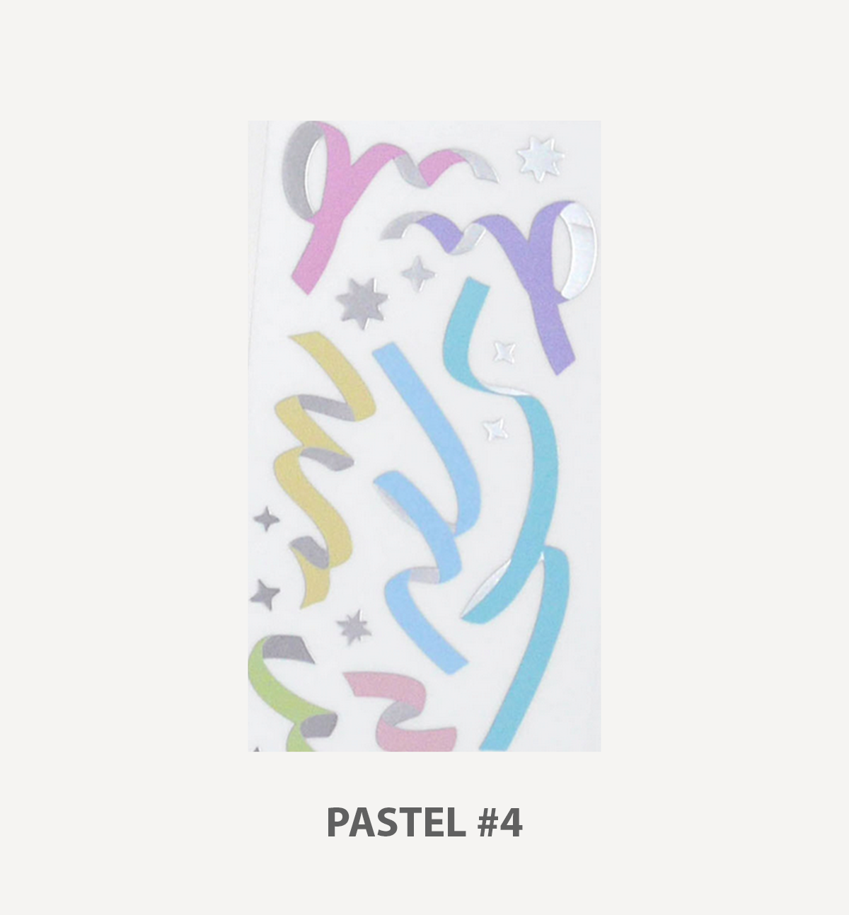 Prism Confetti Seal Sticker [10 Colors]