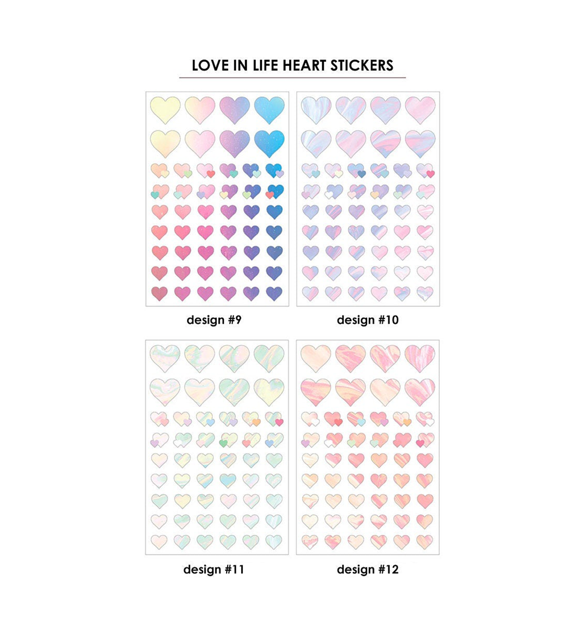 Love In Life Heart Sticker