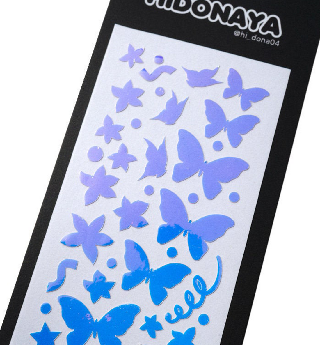 Butterfly Seal Sticker