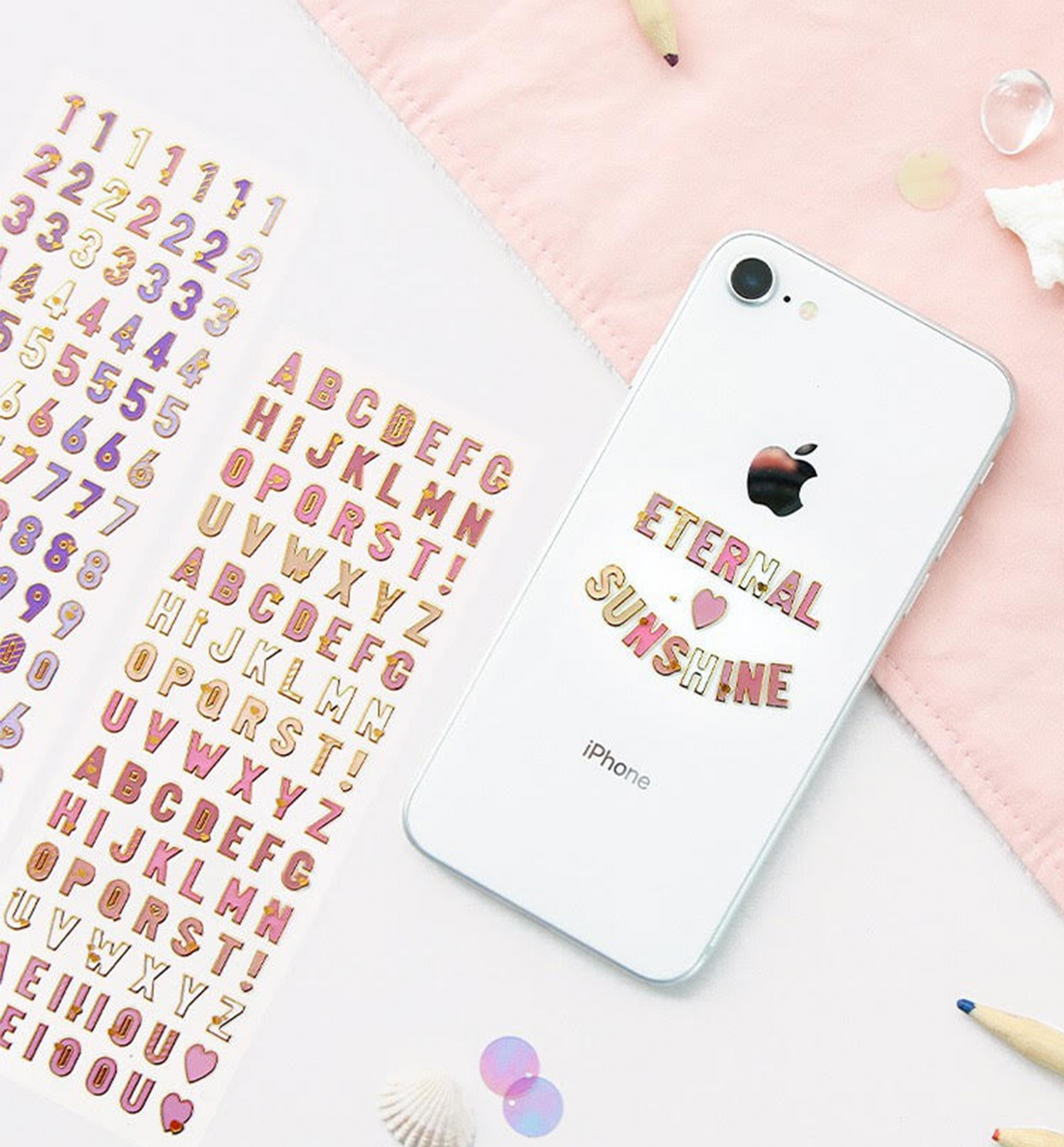 Gold Silhouette Sticker