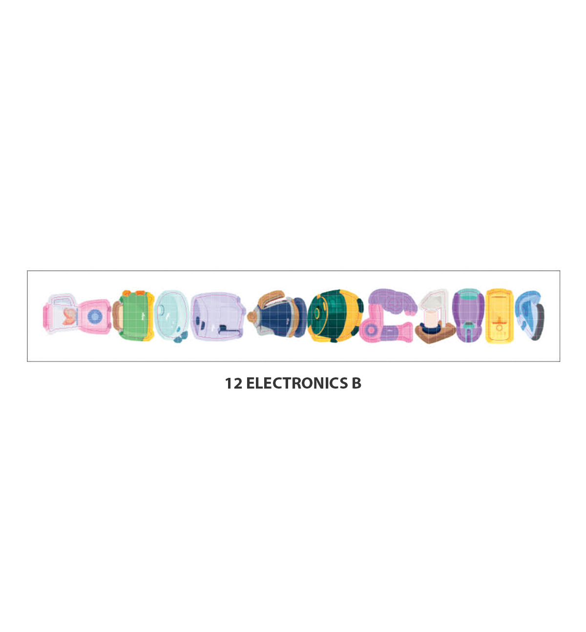Long Seal Sticker [12 Designs]
