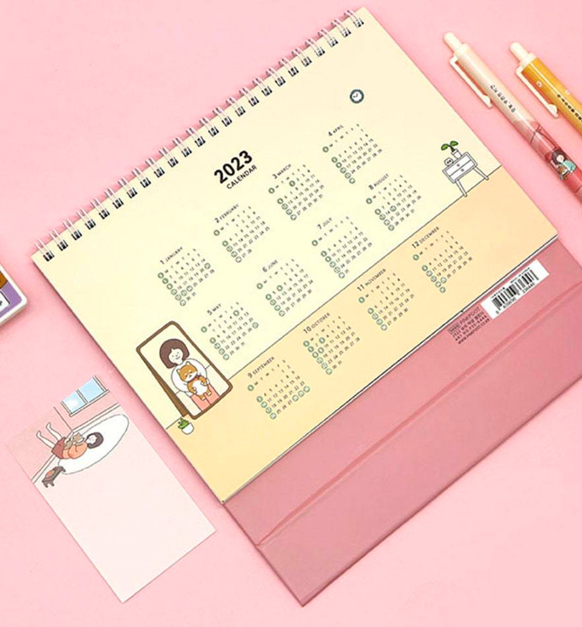 2022 Bori's Desk Calendar