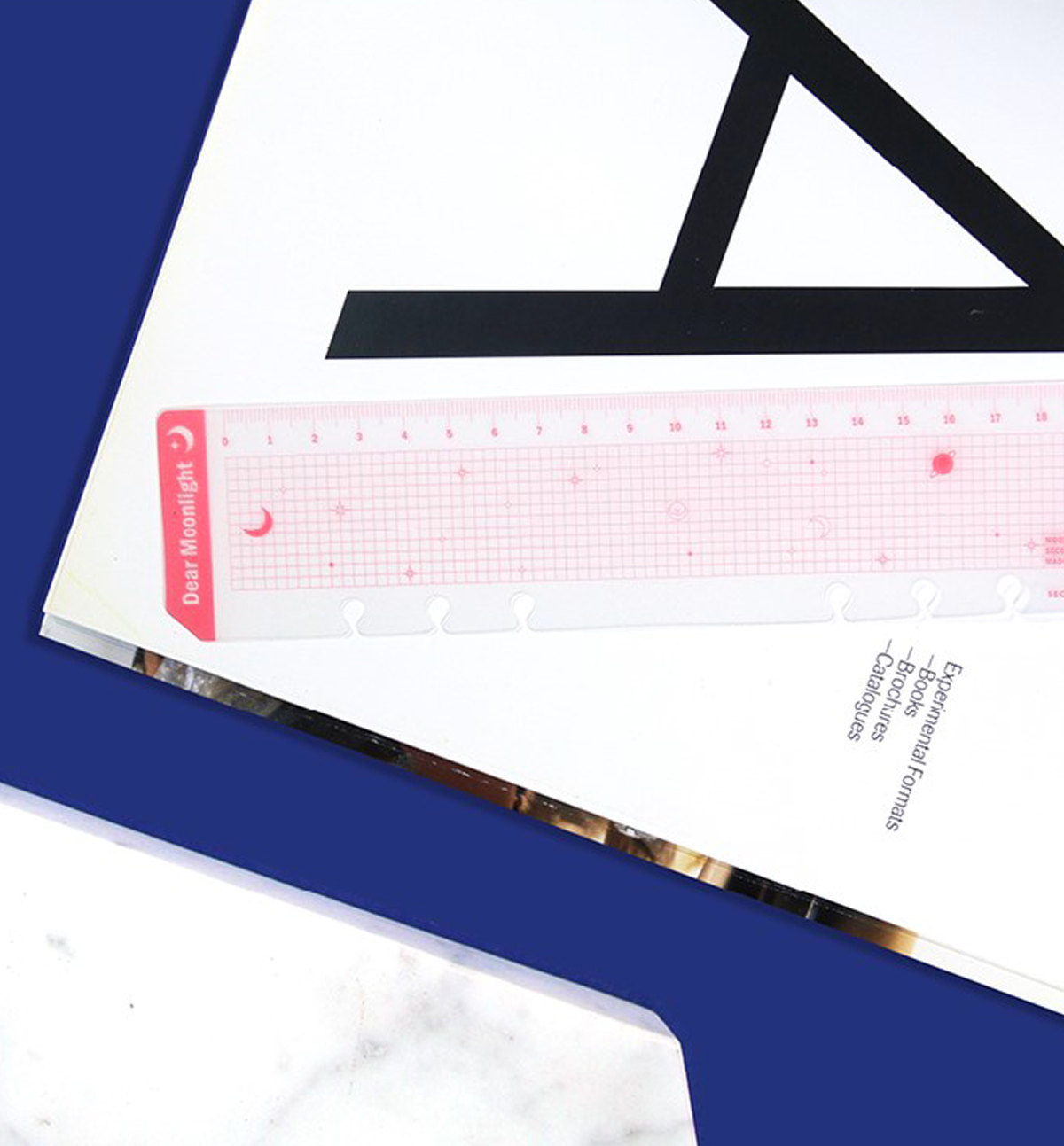 A5 Binder Ruler Marker Insert