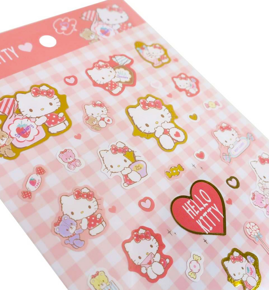 Hello Kitty Sticker [Foil Stamping]
