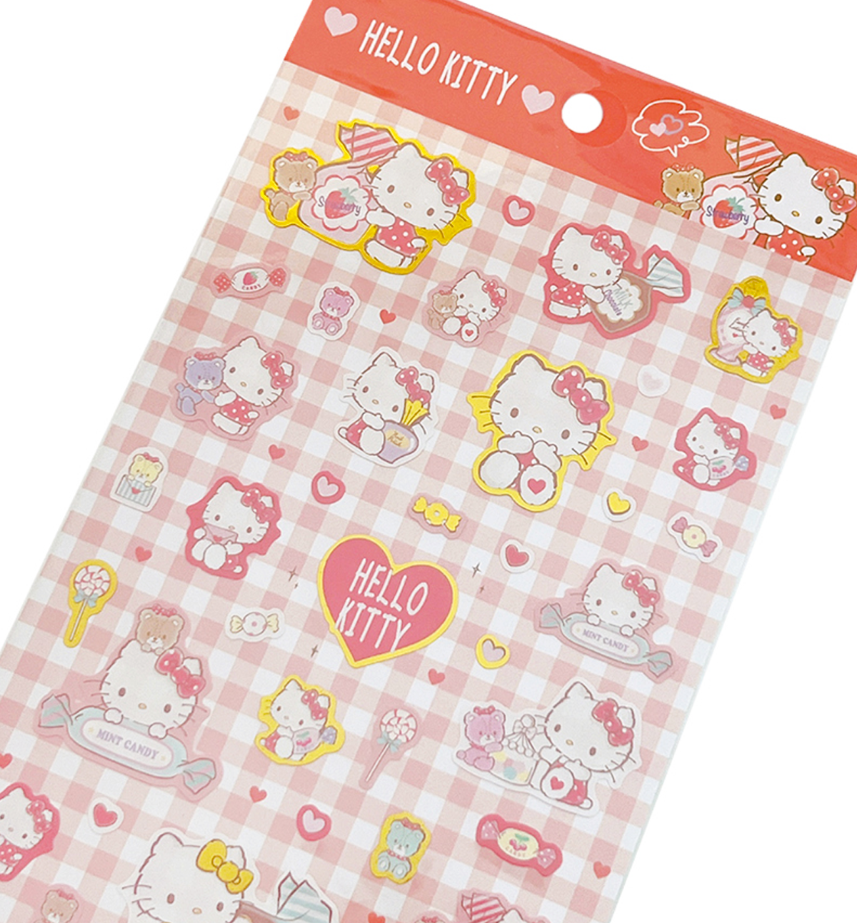 Hello Kitty Sticker [Foil Stamping]