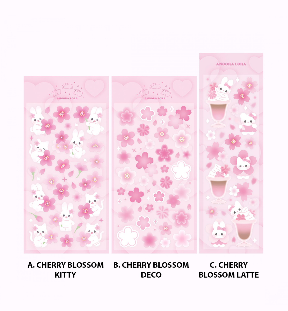Cherry Blossom Seal Sticker