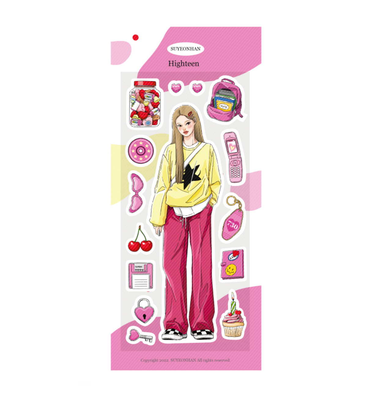 Highteen Seal Sticker
