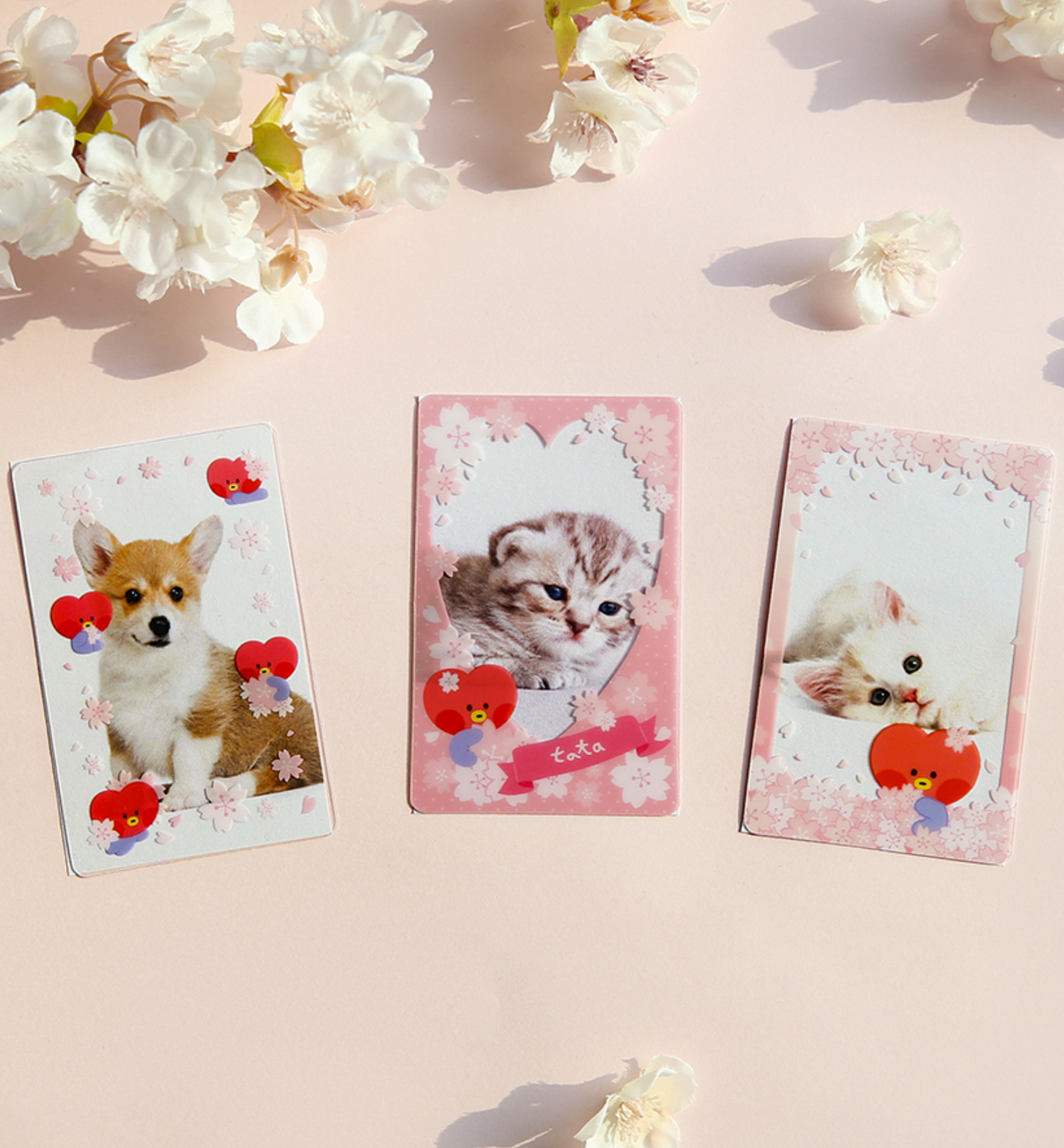 BT21 Cherry Blossom Photocard Frame [Minini]