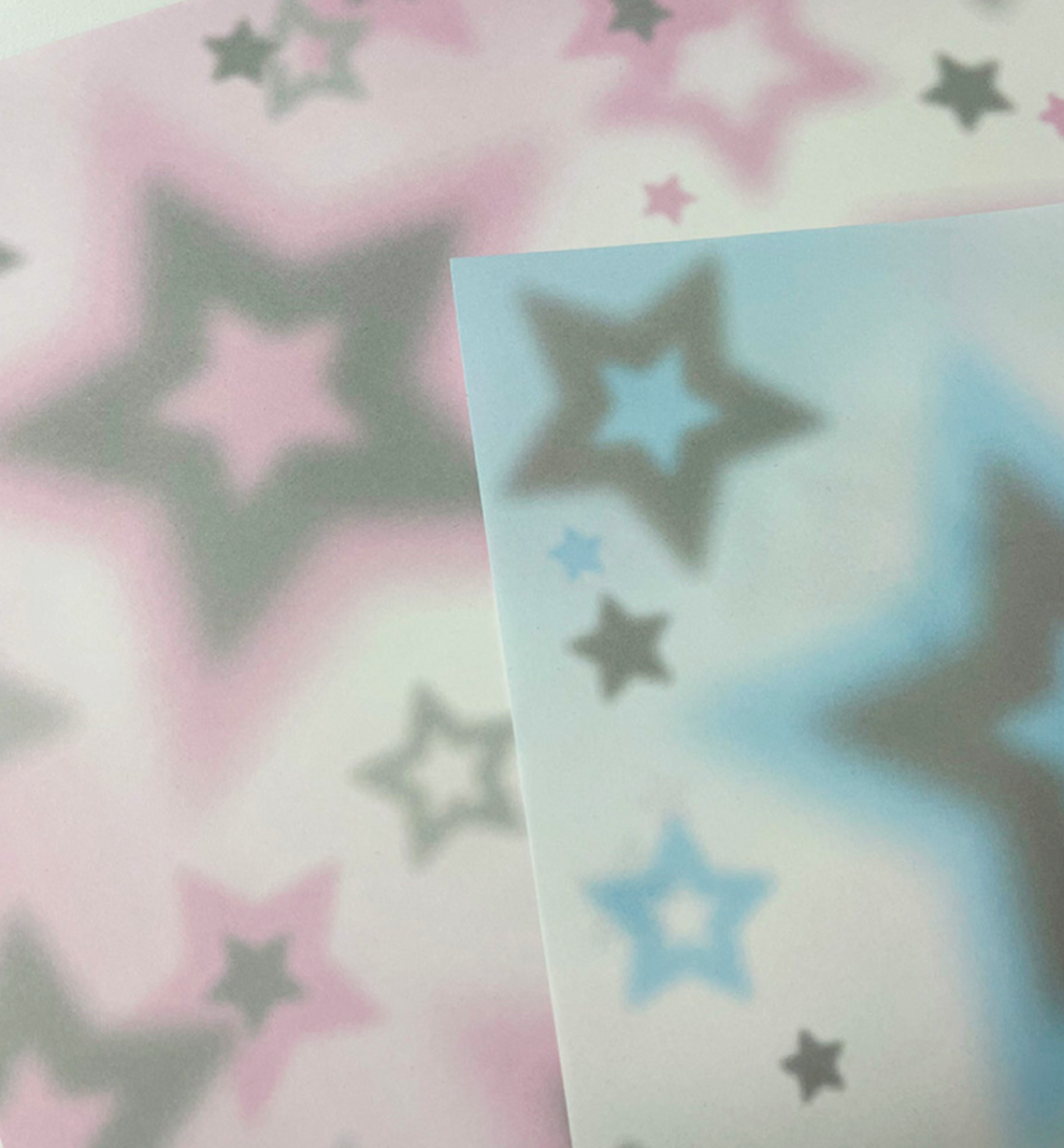 A4 Shining Star Paper [2 Colors]