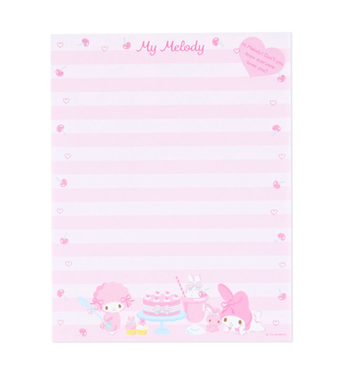 Sanrio My Melody Letter Set [Side by Side]