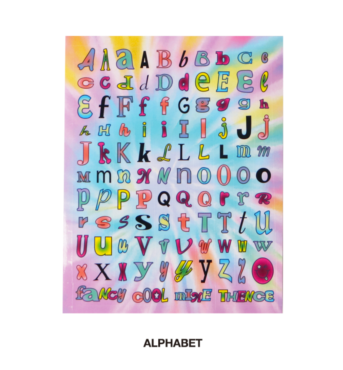 Sticker Y Lettr Letter Sticker Set Ver.8