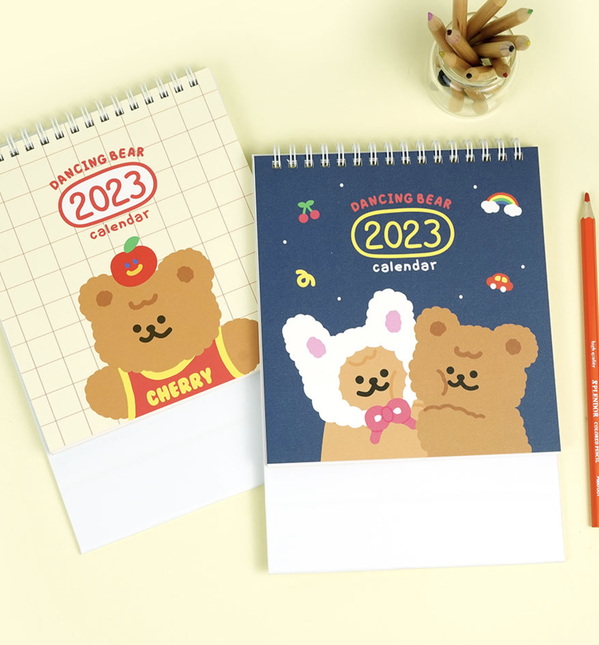 2023 Dancing Bear Desk Calendar