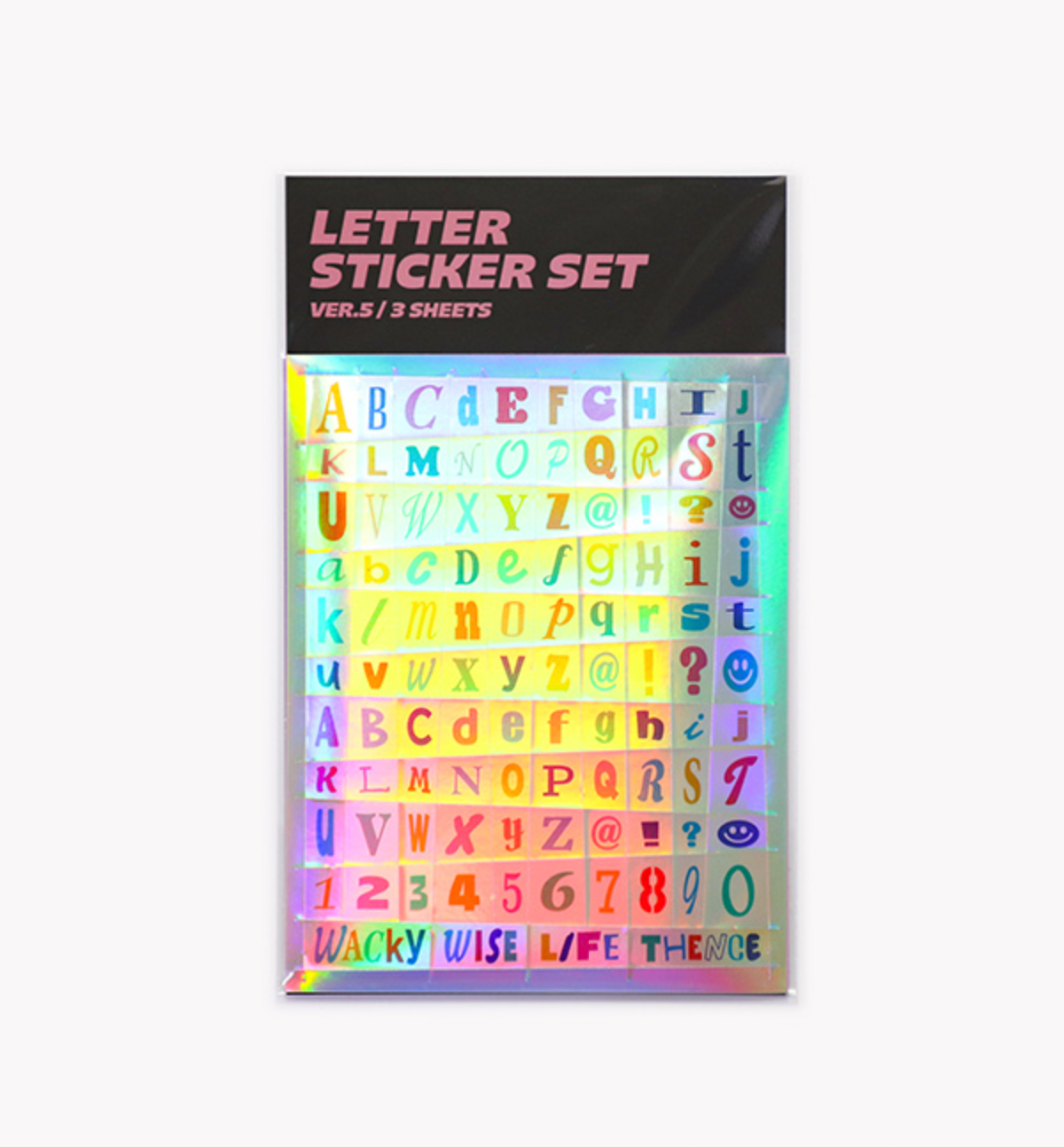 Letter Sticker Set Ver.5