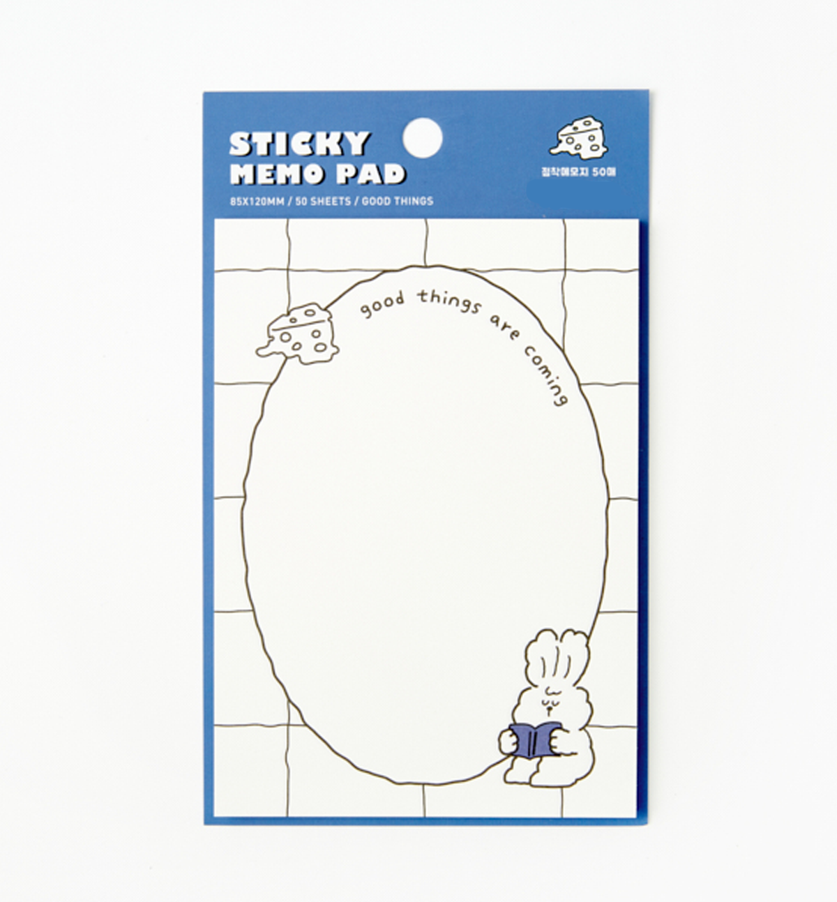 Sticky Bottom Rabbit Black Rabbit Sticky Note