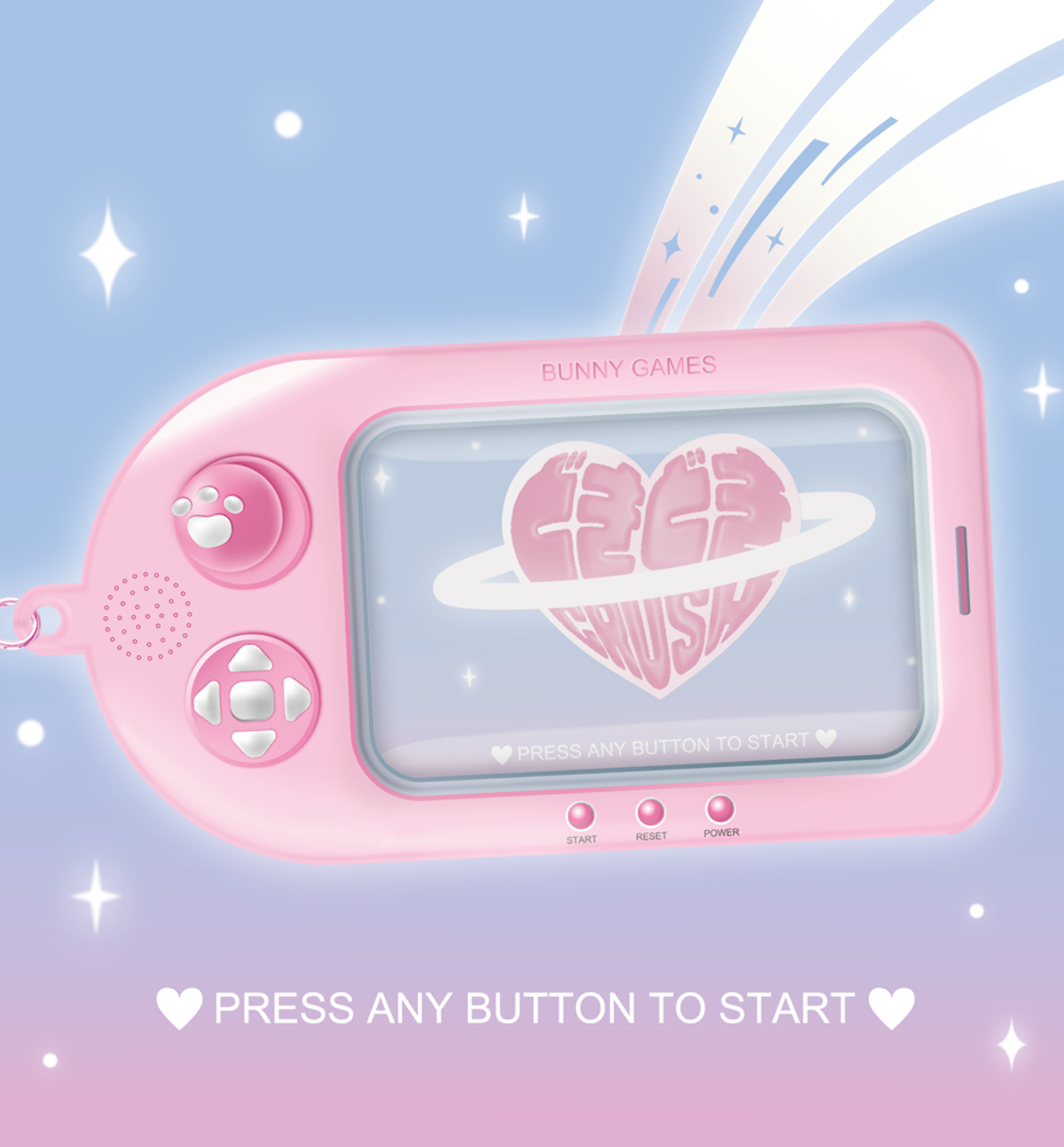 Crush Pink Game Machine Photocard Holder