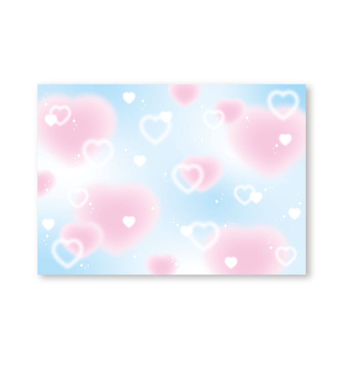 A4 Cutie Heart Paper