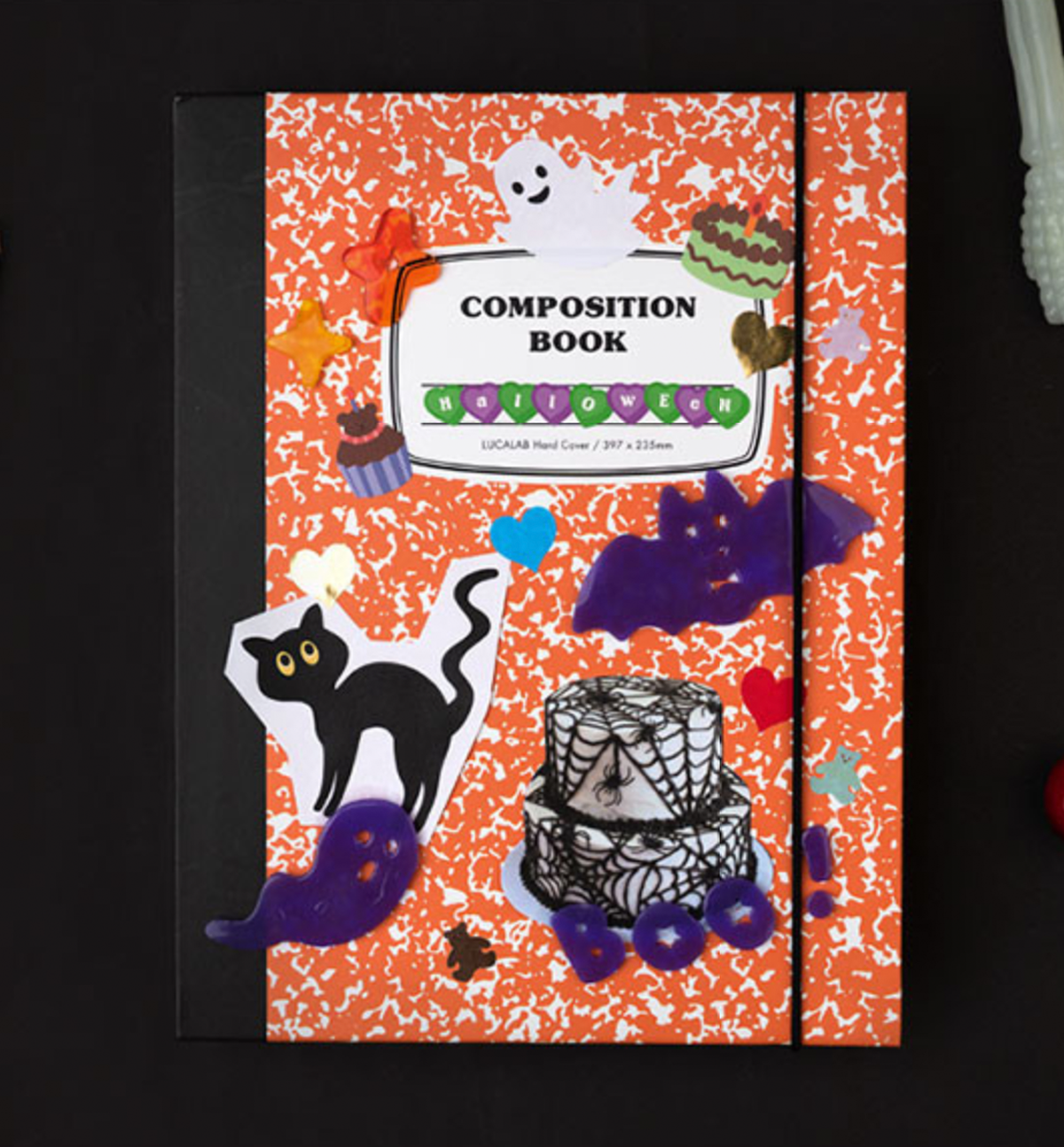 A5 Composition Hard Cover + Elastic [Halloween Special Edition]
