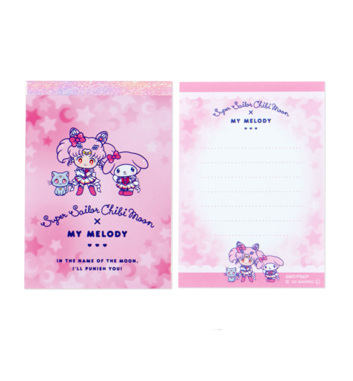 Sanrio & Sailor Moon Mini Notepad [Set B]