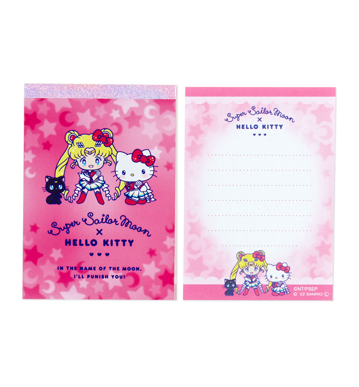 Sanrio & Sailor Moon Mini Notepad [Set A]