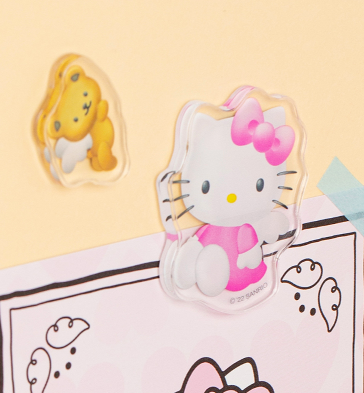 Sanrio Hello Kitty Acrylic Magnet [4 Designs]