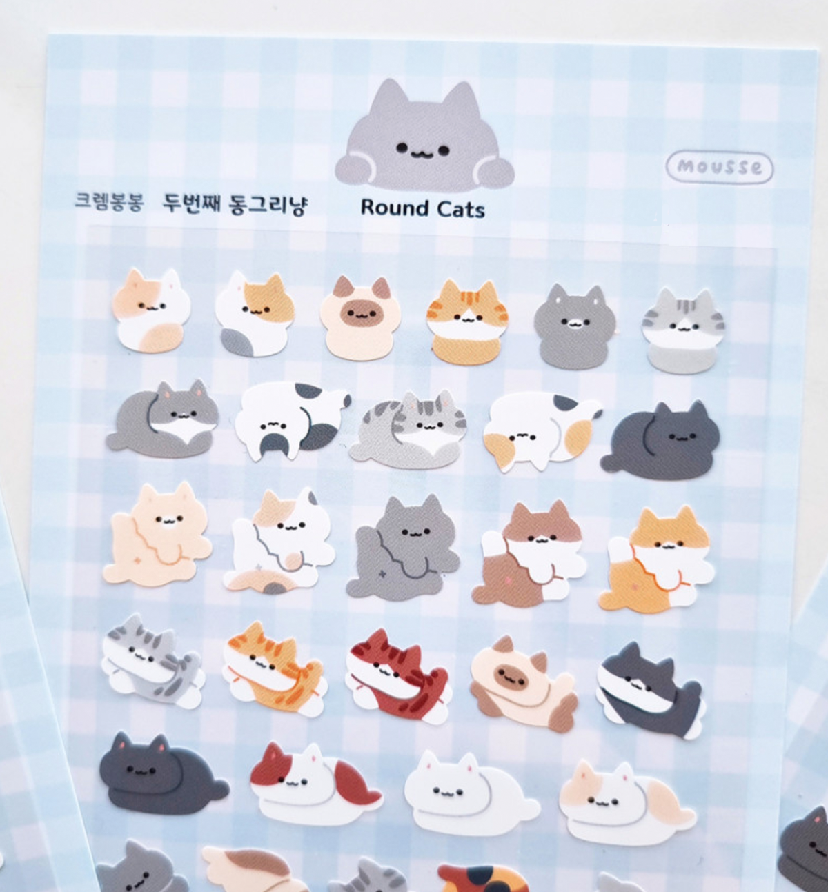 Round Cats Sticker