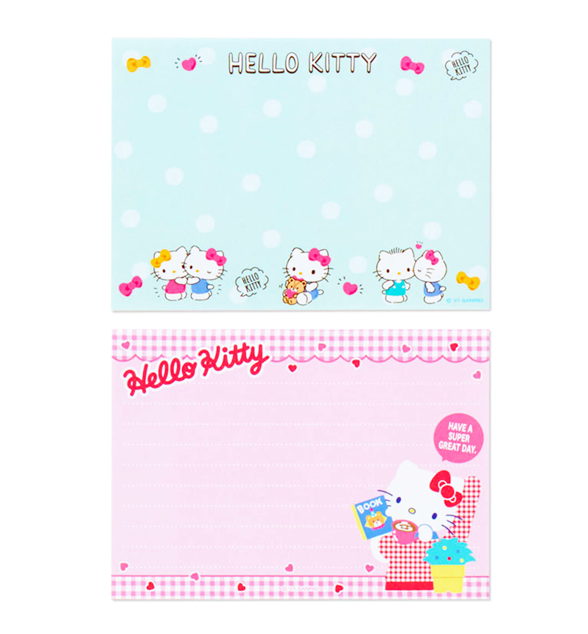 A6 Sanrio Hello Kitty Memopad [Music]