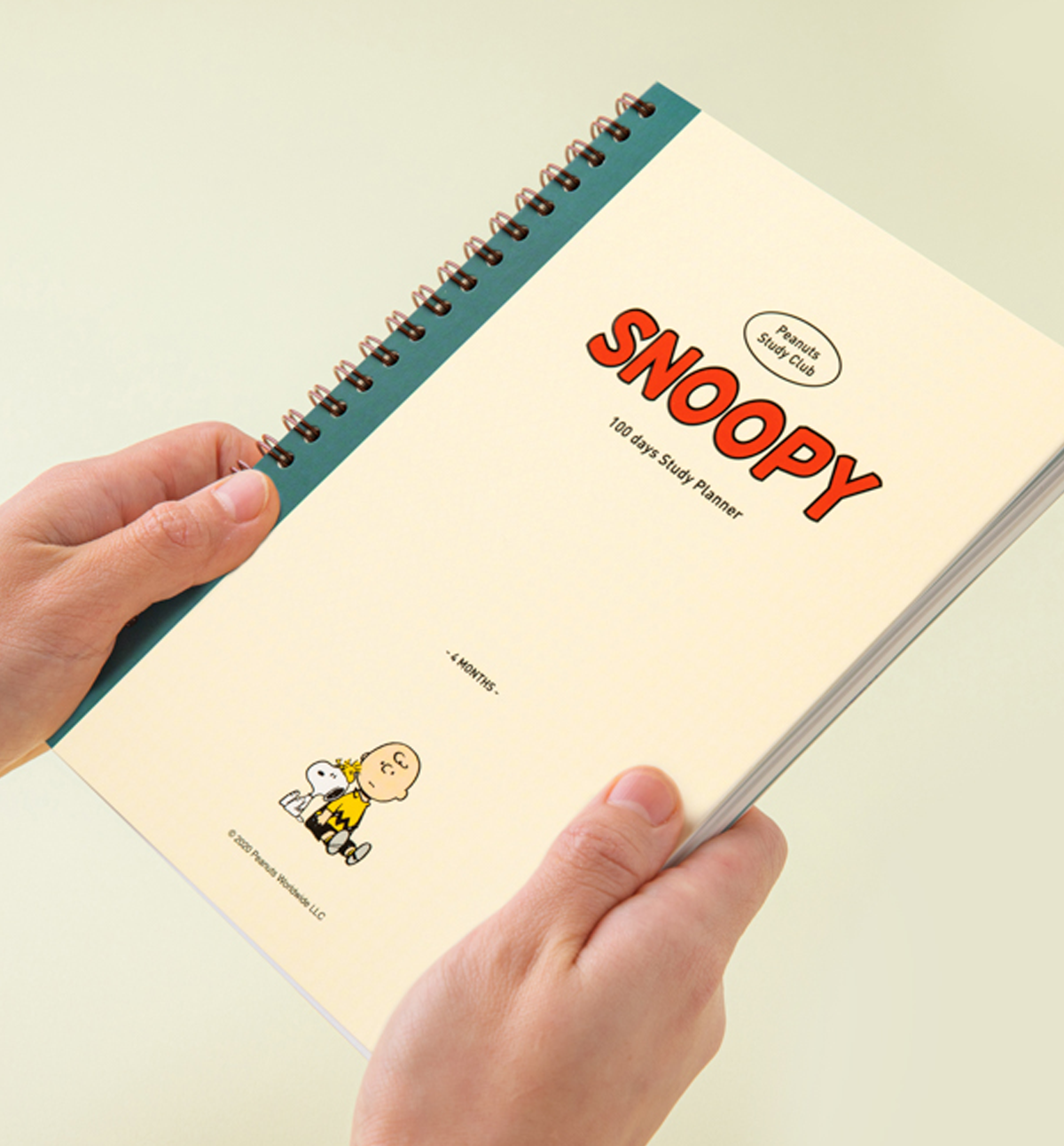 Snoopy Study Planner [4 Months]