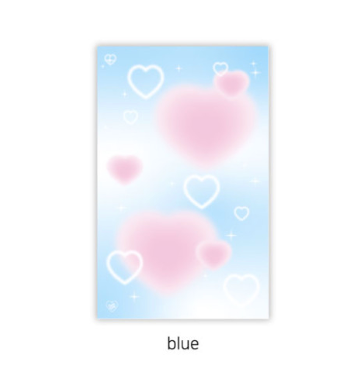 A6 Cute Heart Paper Refill