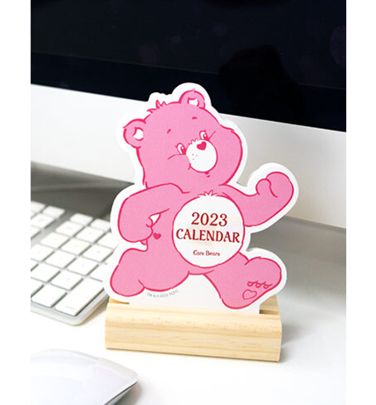 2023 Care Bears Wood Standing Calendar