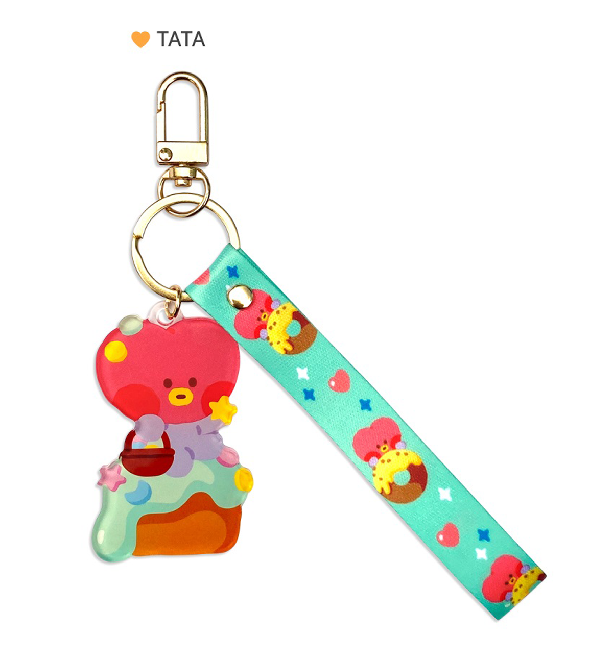 BT21 Acrylic Strap Keyring [Sweetie]