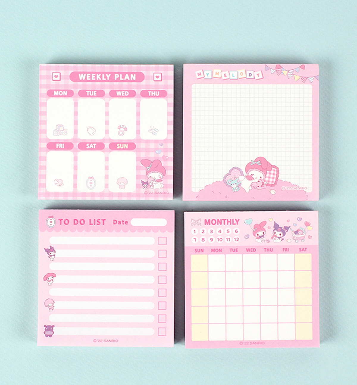 My Plan My Melody My Plan Memopad