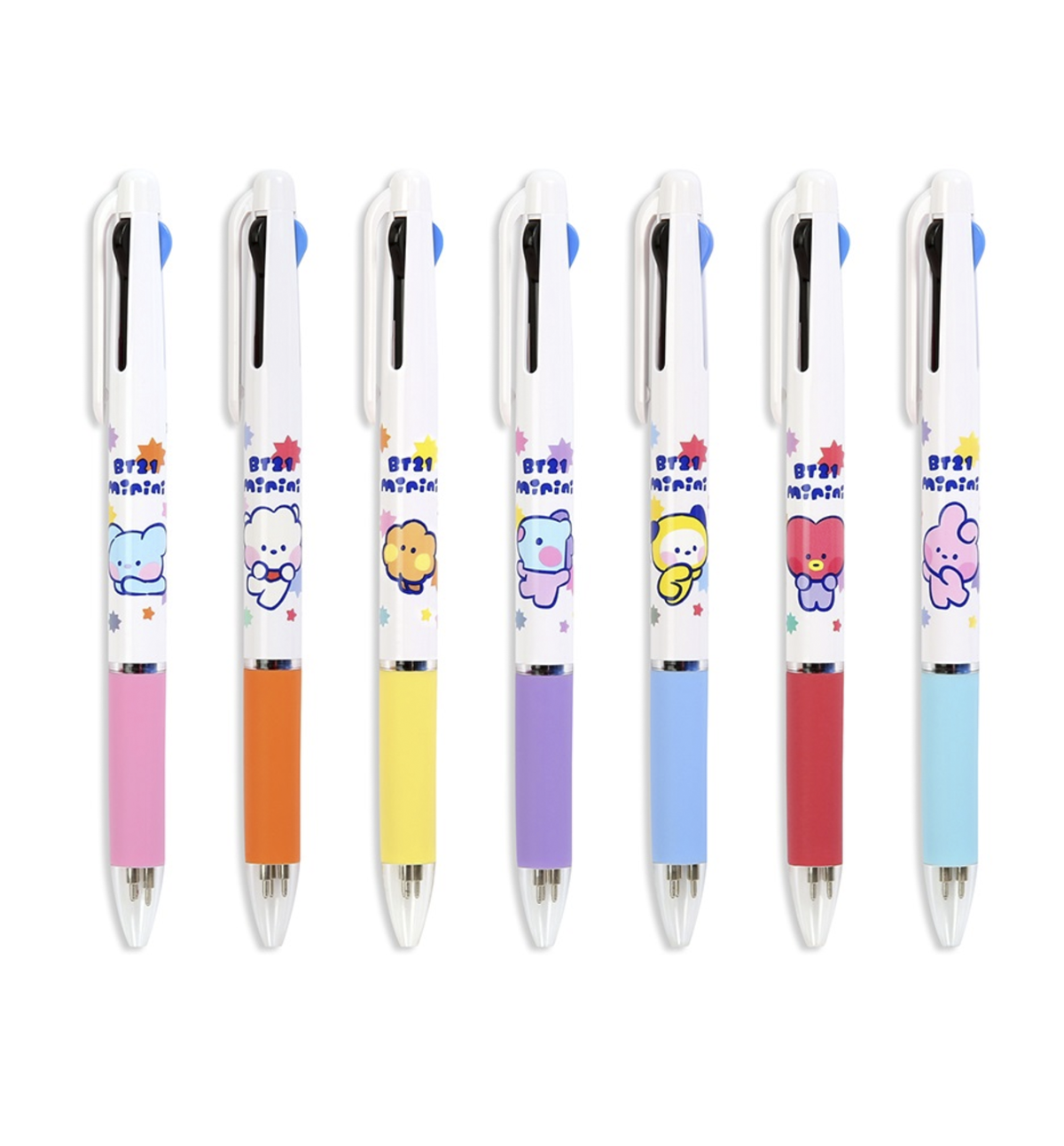 BT21 3 Colors Ballpoint Pen [Minini]